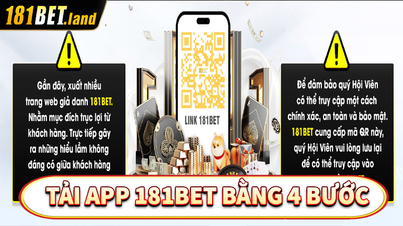 Hướng dẫn tải app 181bet bằng 4 bước đơn giản 